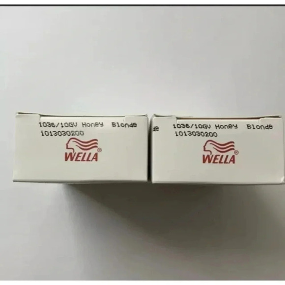 WELLA Hair Color Charm Permanent Liquid 1036/10GV Honey Blonde Lot Of 20 - Picture 6 of 9